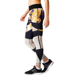 🏕 Adidas Climalite active sports leggings. Size small 8-10.